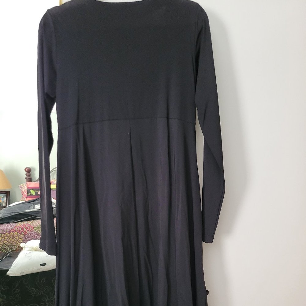 Sassy casual black dress